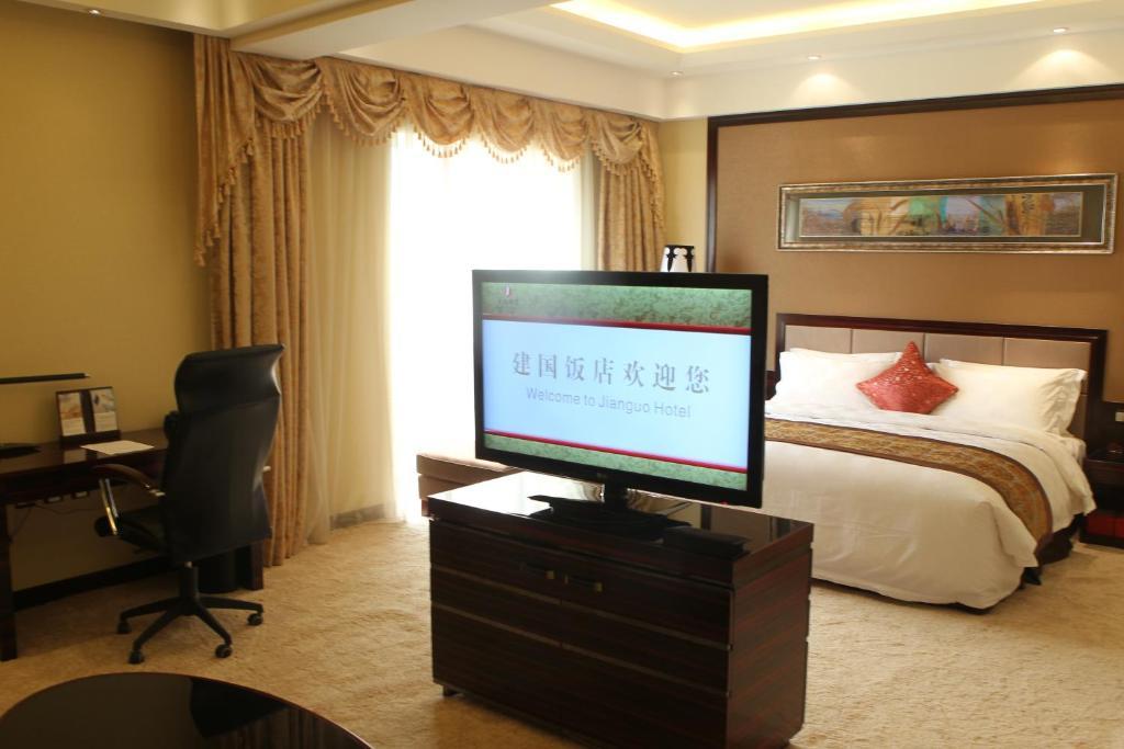 Zhengzhou Jianguo Hotel Habitación foto